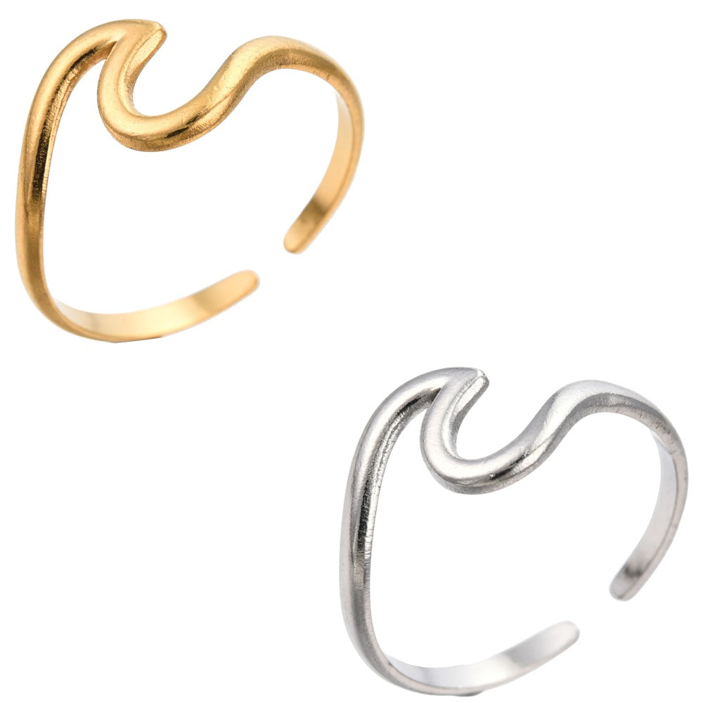 Wave Ring, Adjustable