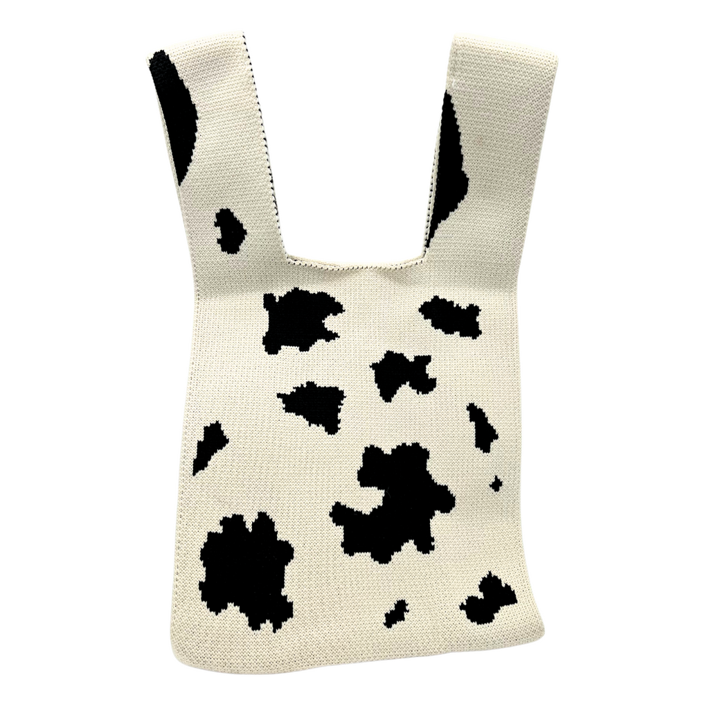 Cow Print Small Tote bag