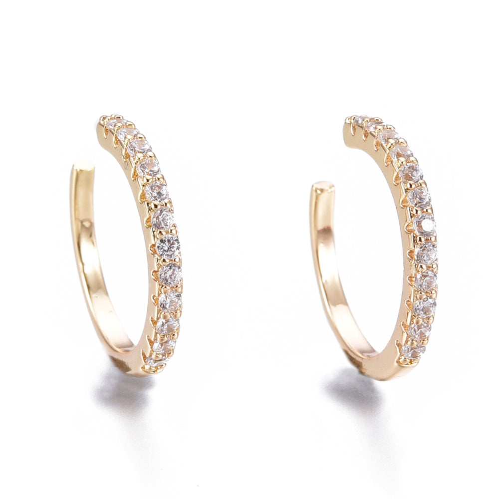 Thin Pave Ear Cuff