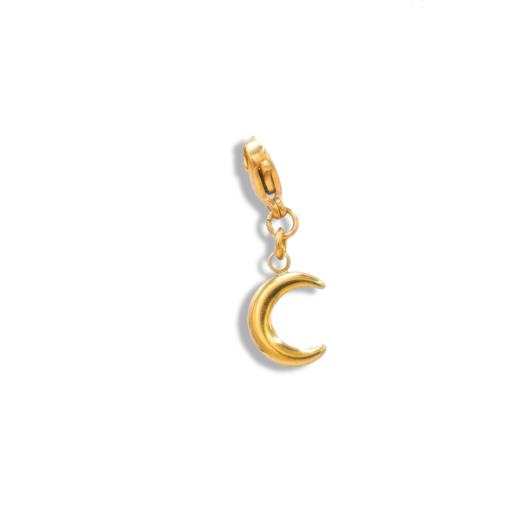 Puffy Crescent Moon Charm | Annie Austen