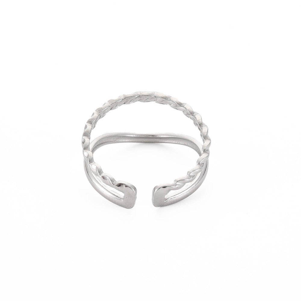 Double Band Ring | Adjustable